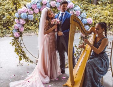 Harfa na vencanju
